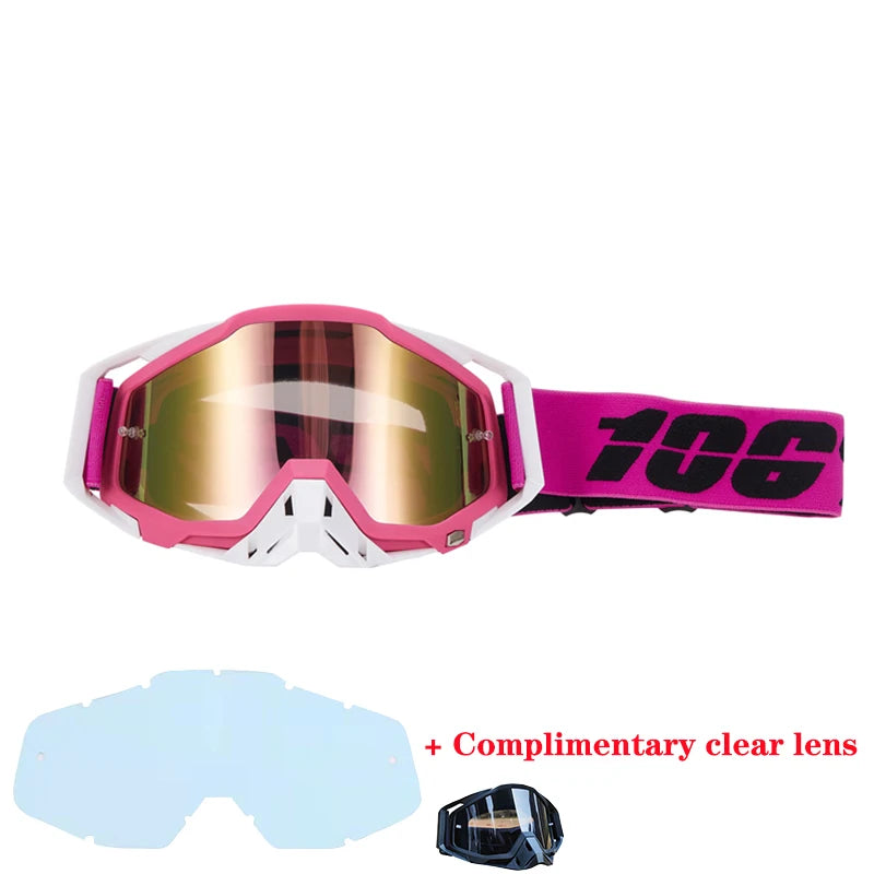 Lunettes de course de motocross pour hommes, lunettes de moto, lunettes de cyclisme, nouveau,