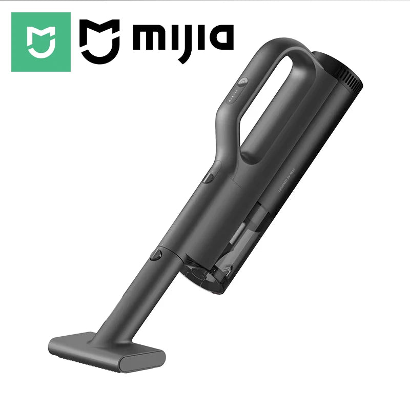 MIJIA Car Vacuum Cleaner 21kPa Suction,Type-C Fast Charg,150mL Dust Cup,For Home Wireless Vacuum Cleaners,2400mAh Battery