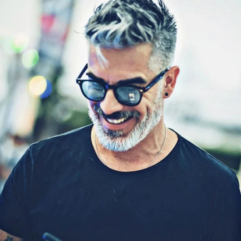 Lemtosh Sunglasses Man Johnny Depp Polarized Sun Glasses Woman Luxury Brand Vintage Acetate Frame Driver's Shade