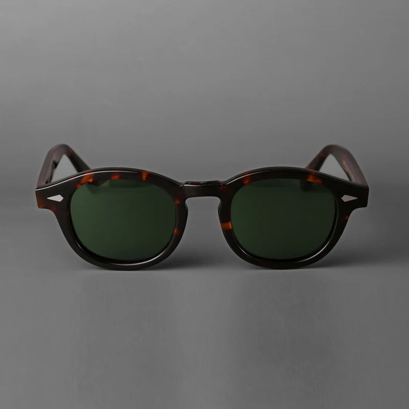 Johnny Depp Sunglasses Men Women Polarized Lemtosh Style Sun Glasses Brand Vintage Acetate Frame For Male Eyeglasses Eyewear