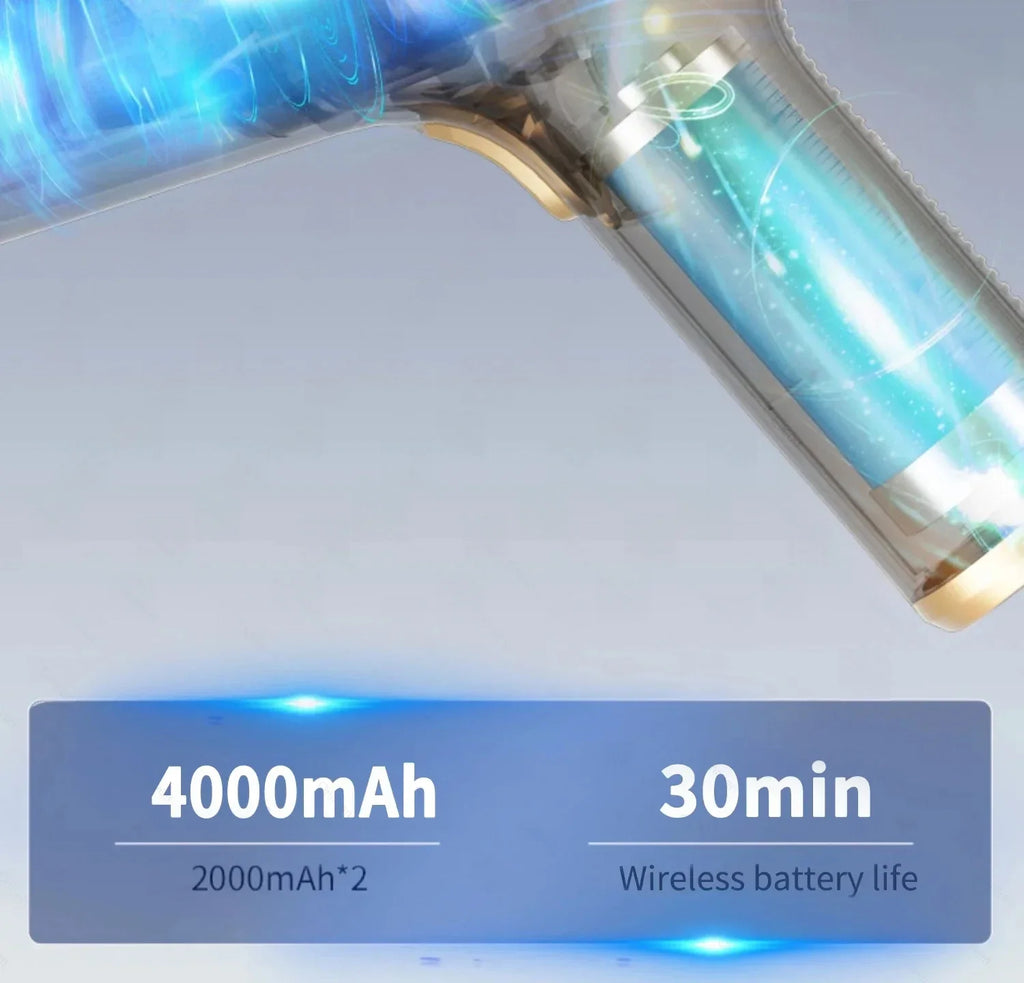 CENRR 98000PA Powerful Mini Car Vacuum Cleaner Cordless Wireless Car Cleaner HandHeld Portable Vacuum Cleaner Air Gun