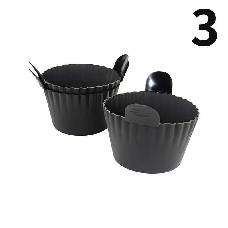 Moules silicone pour œufs et muffins — air fryer et four