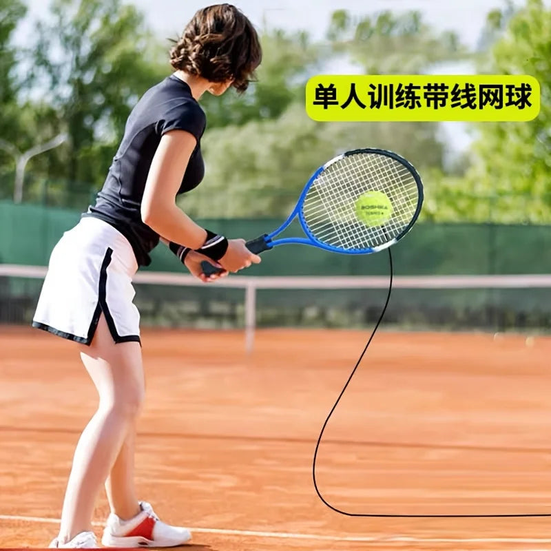 Tennis Ball with String for Single Player Training, High Elasticity and Durable Sports Tennis Ball
