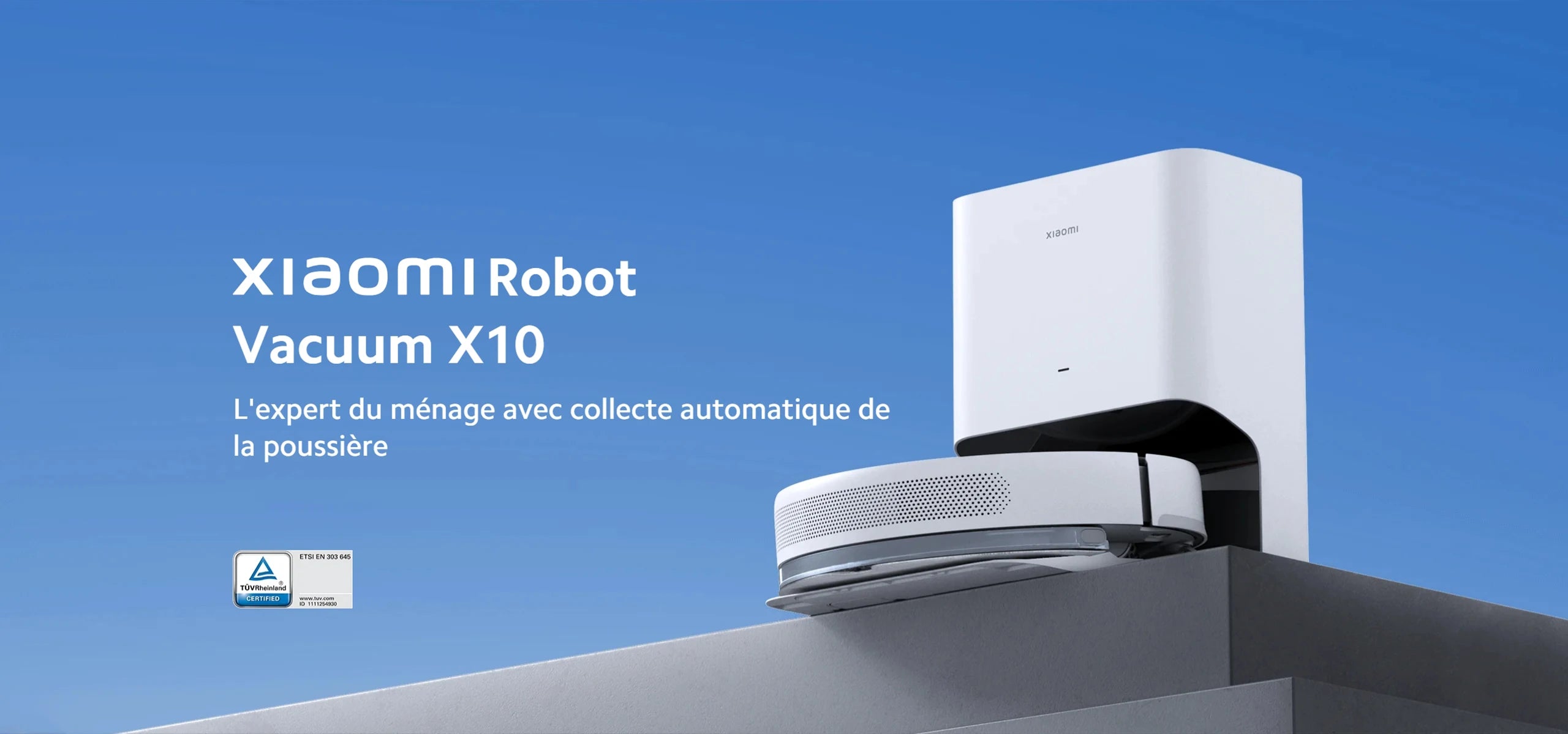 [Official] Xiaomi Robot Vacuum X10 EU | Quick dust recovery quick calculation powerful cleaning