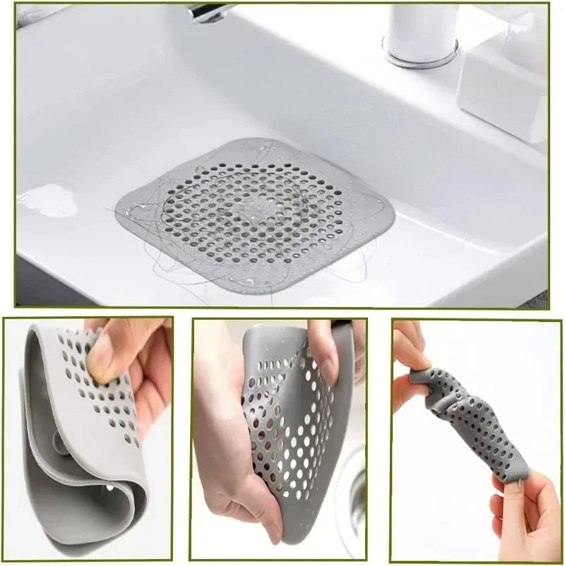 Plug Stopper Kitchen Sewer Silicone Bathroom Floor Bathtub WaterFilter Home Accessories Shower Drain Hair Catcher Sink Strainer