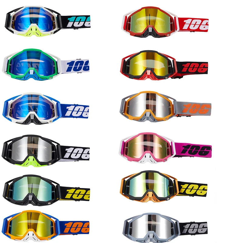 Lunettes de course de motocross pour hommes, lunettes de moto, lunettes de cyclisme, nouveau,